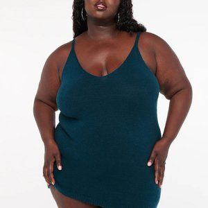 Fuzzy Knit Mini Sweater Slip Blue Refl.  3X See other list 4 matching sweater